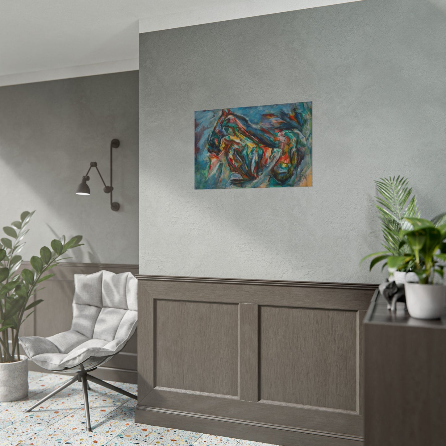 Spirit Horse — Equestrian Wall Art (Rolled Poster)