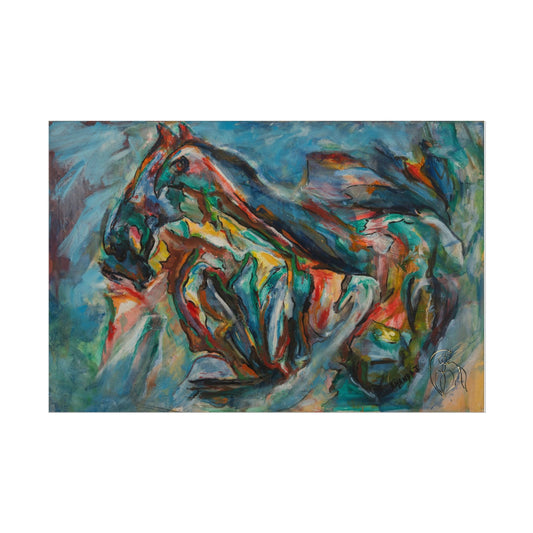 Spirit Horse — Equestrian Wall Art (Rolled Poster)